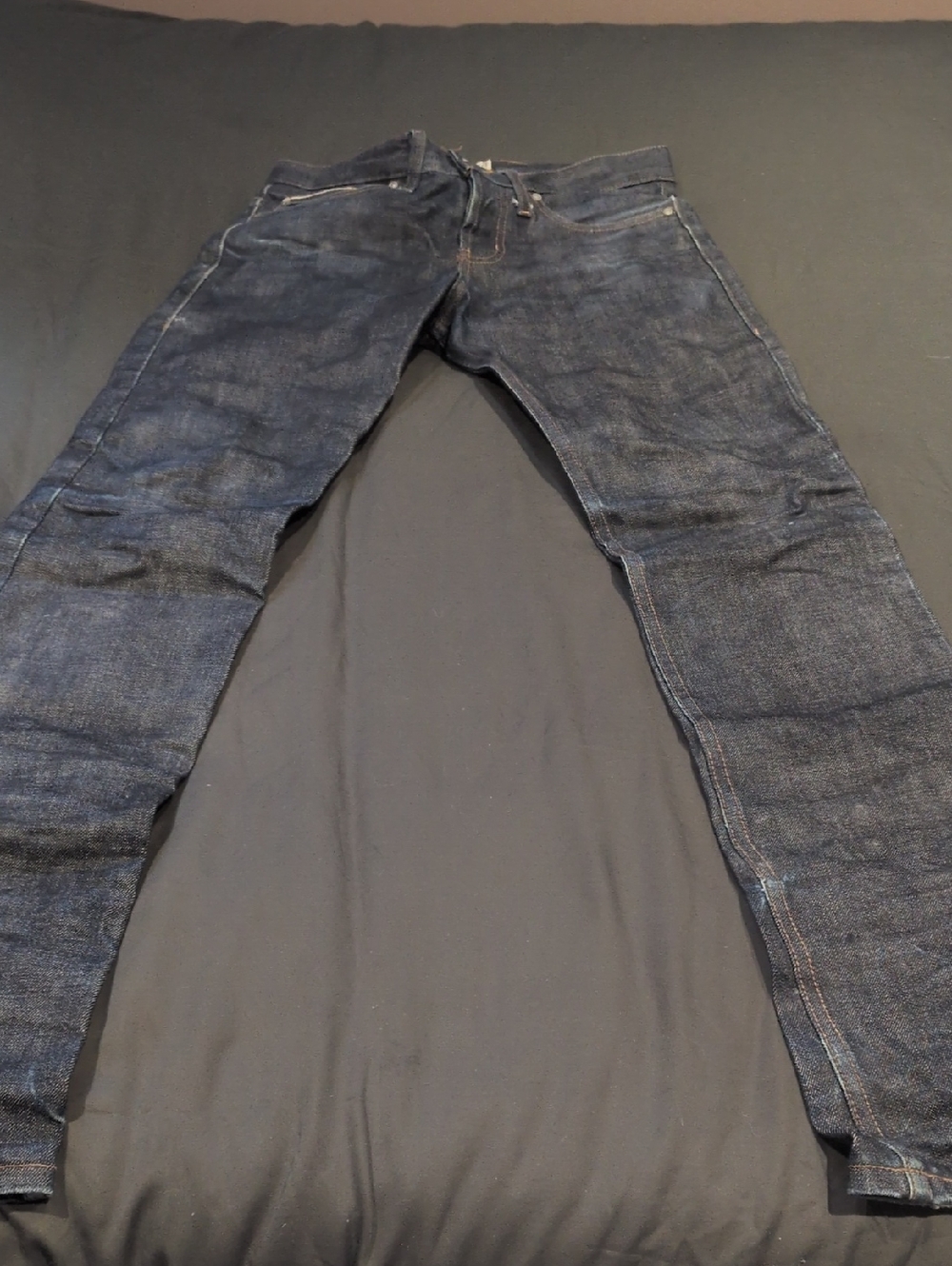 Naked & Famous Denim Skinny Jeans in Dark Indigo